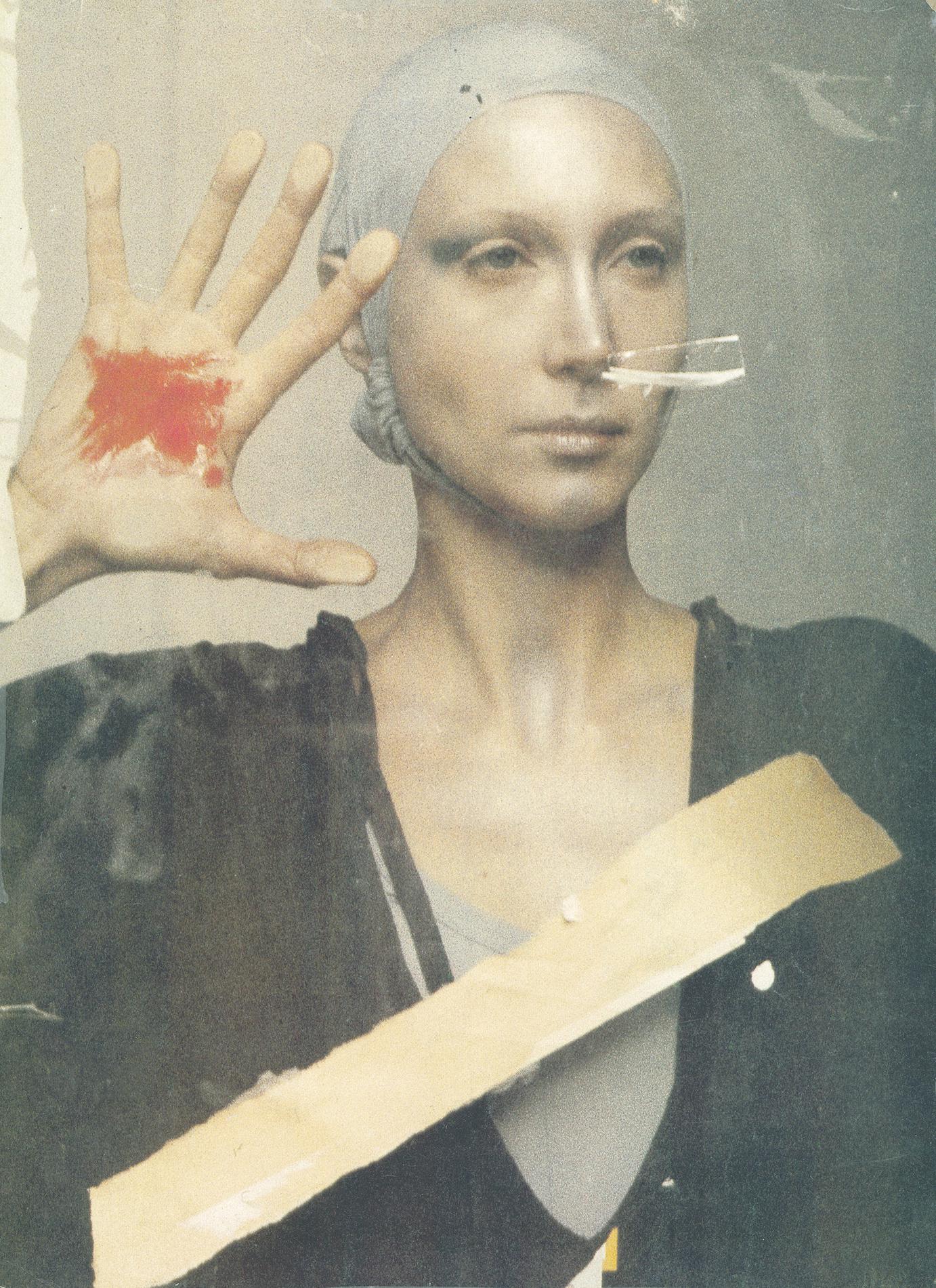 Deborah Turbeville, Stigmata: Ella M., École des Beaux-Arts, Paris, 1977 (printed later), inkjet print. The Image Centre, Gift of Eric Berthold, 2023 © Deborah Turbeville/MUUS Collection